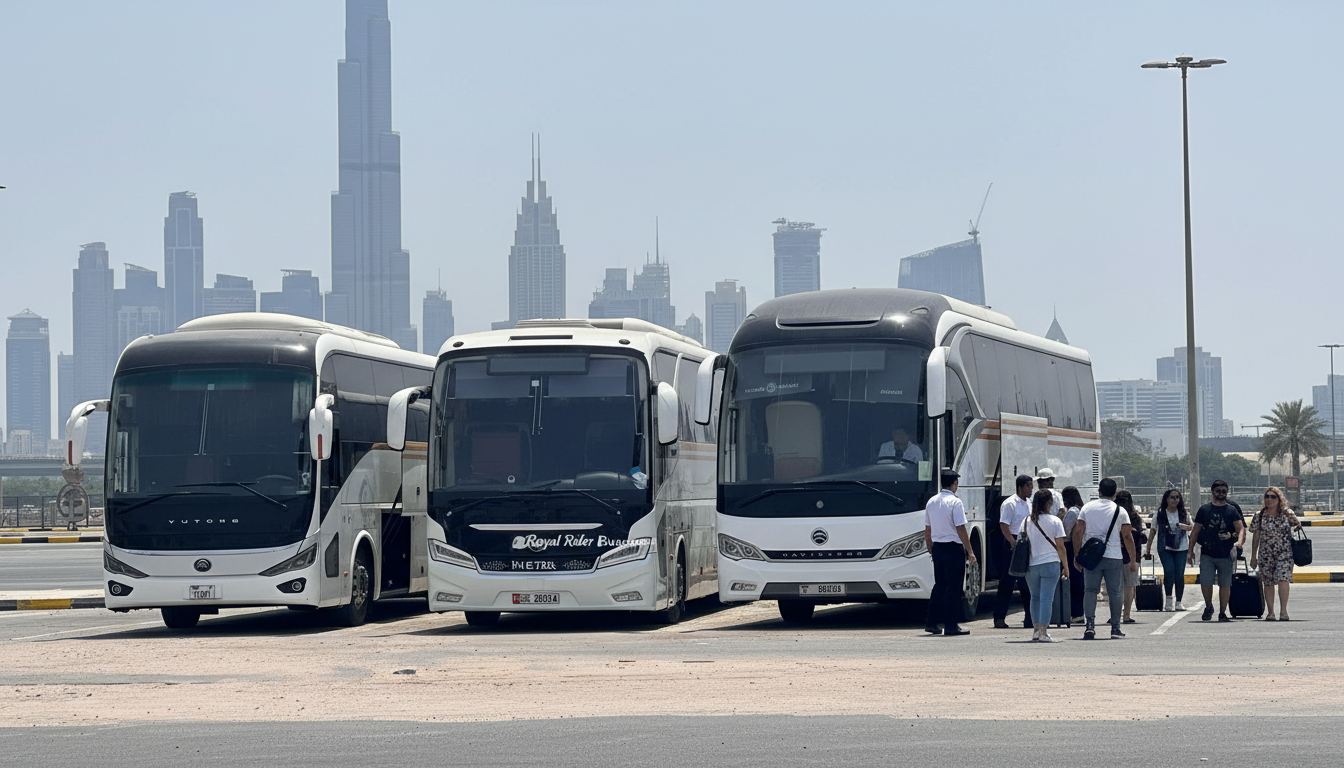 Royal Rider Plays a Key Role in Delivering Reliable Group Transport Solutions in Dubai