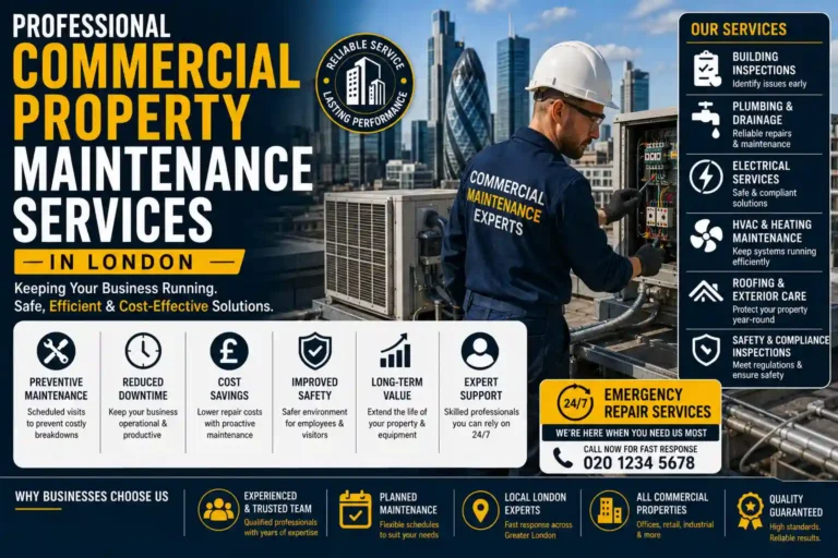 Why Commercial Property Maintenance Services in London Are Critical for Business Operations