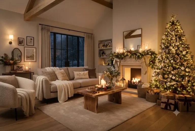 Living Room Christmas Decor Ideas: Create a Cosy and Stylish Festive Home Living Room Christmas Decor Ideas: Create a Cosy and Stylish Festive Home