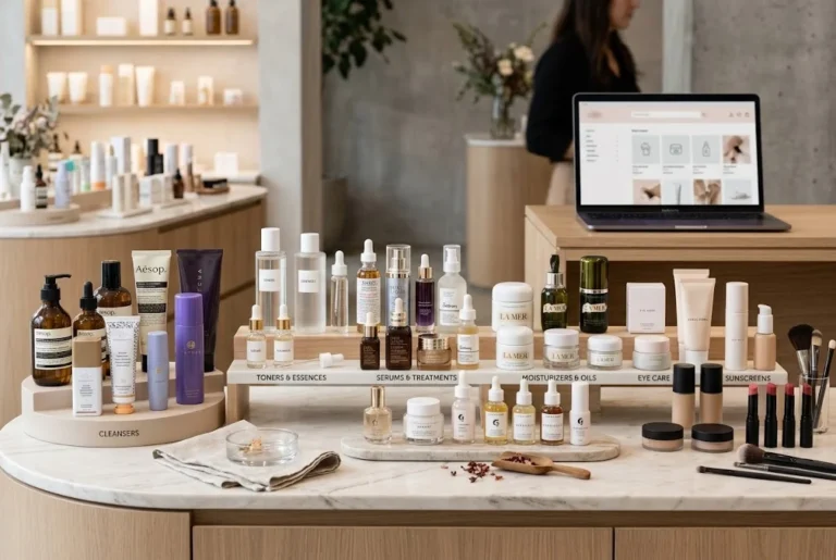 Beauty category page SEO for skincare and cosmetics ecommerce