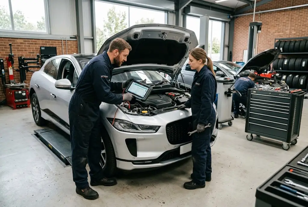 Auto repair services landing page SEO strategy for UK garages